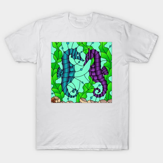 Sealife 219 (Style:1) T-Shirt by luminousstore